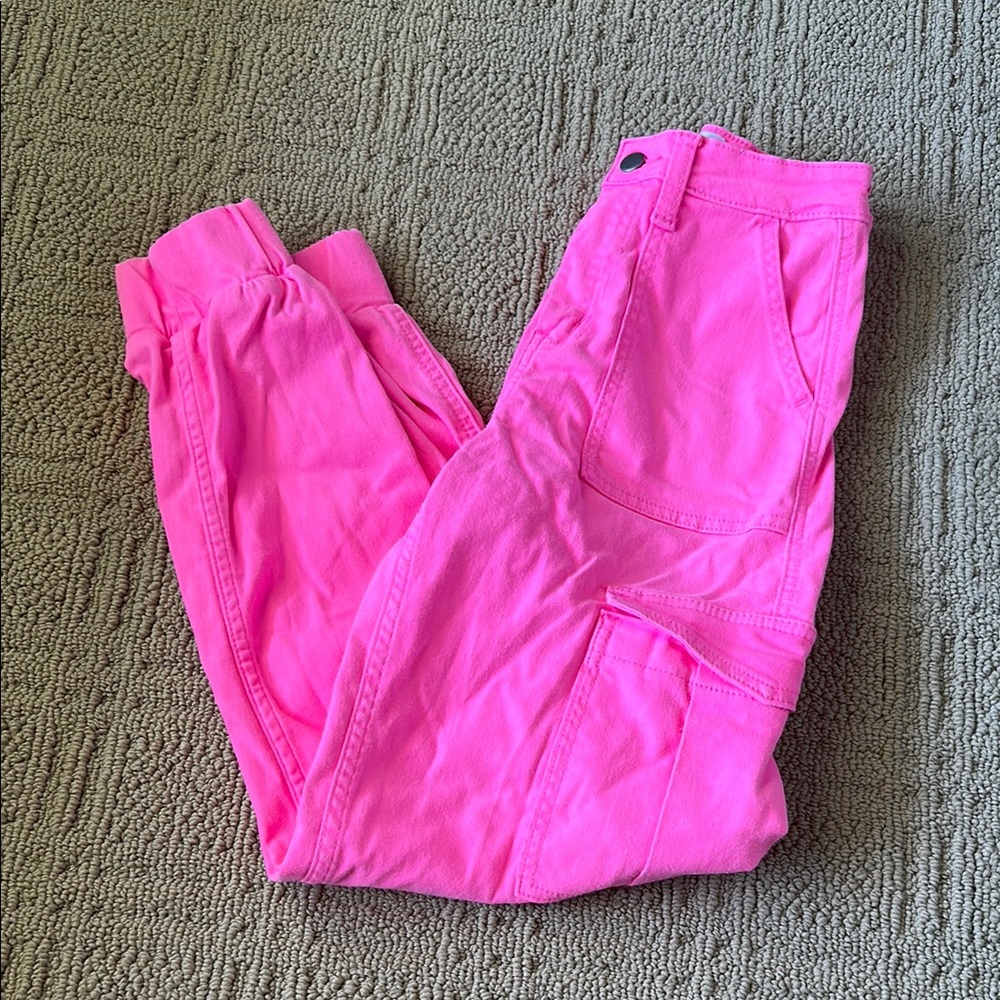 Fashion Nova Pink Cargo Pants